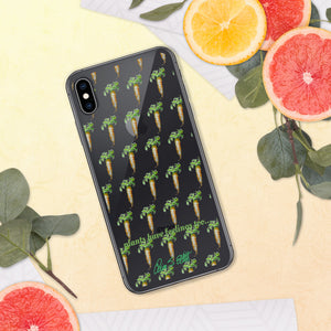 Carrot Power Brick Pattern iPhone Case