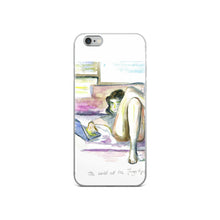 "Digital Warrior” with the World At Her Fingertips" iPhone Case